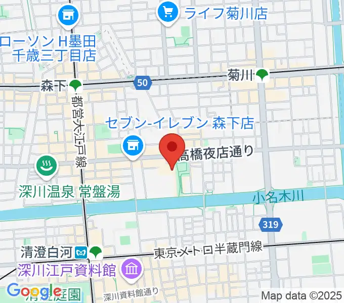 田河水泡・のらくろ館の地図