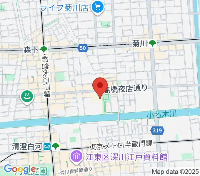 田河水泡・のらくろ館の地図