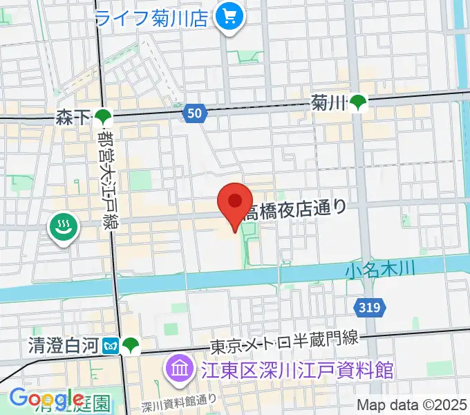 田河水泡・のらくろ館の地図