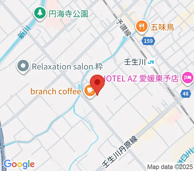 西条市立東予郷土館の地図