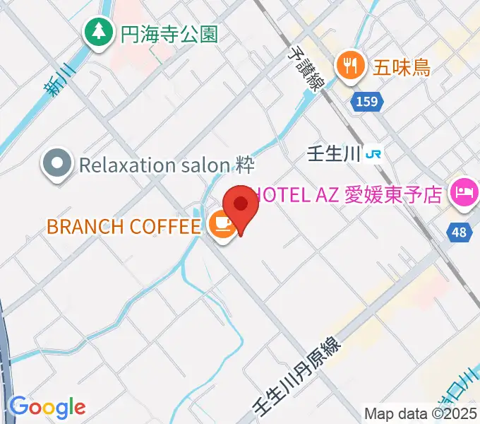西条市立東予郷土館の地図