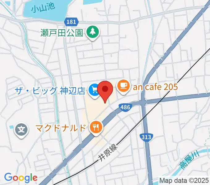 菅茶山記念館の地図