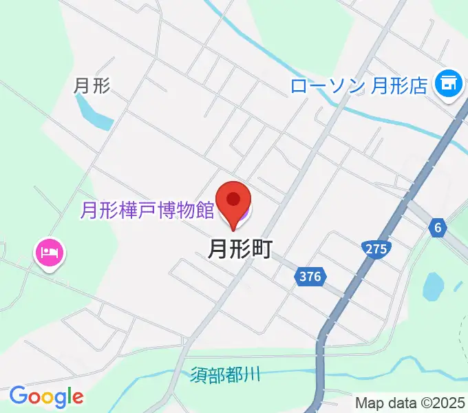 月形樺戸博物館の地図
