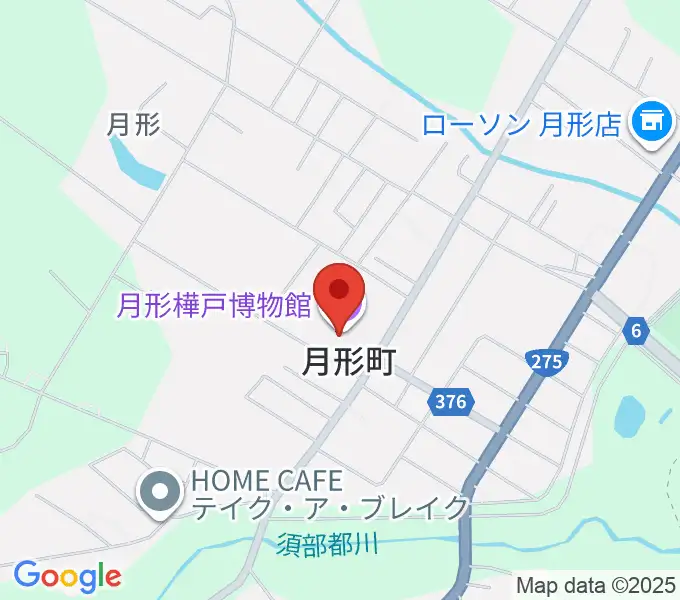 月形樺戸博物館の地図