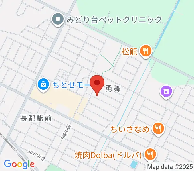 ゆうまいピアノ教室の地図
