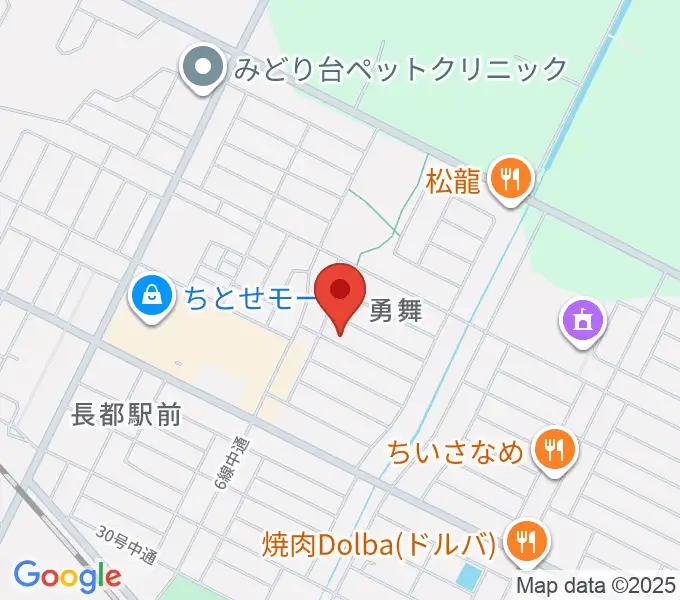 ゆうまいピアノ教室の地図