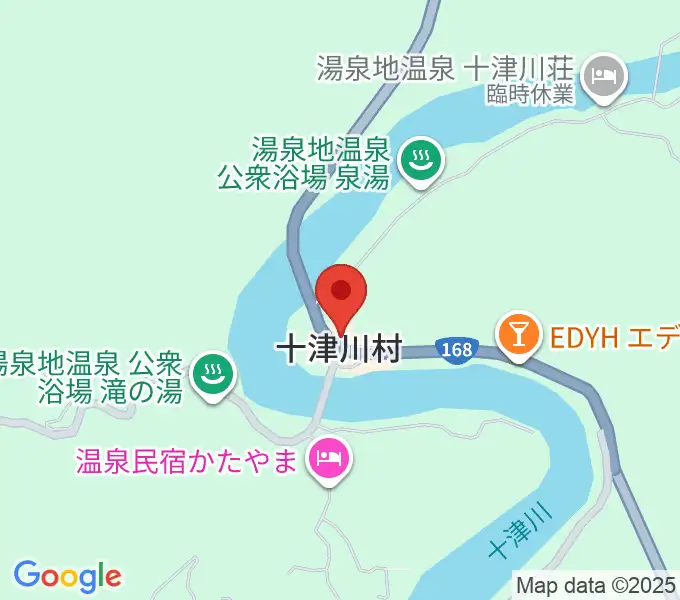 十津川村歴史民俗資料館の地図
