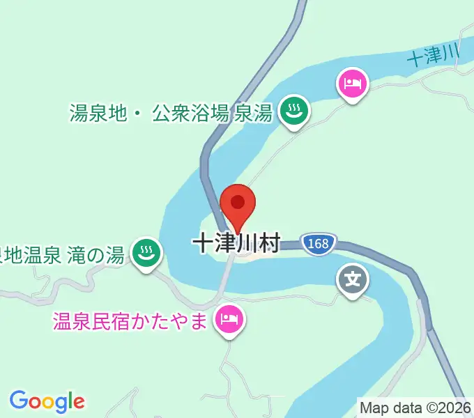 十津川村歴史民俗資料館の地図