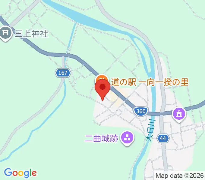 白山市立鳥越一向一揆歴史館の地図