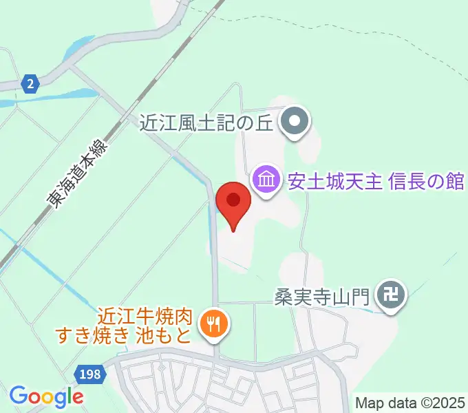 あづちマリエートの地図