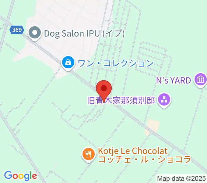フードリエサッカーフィールド青木の地図