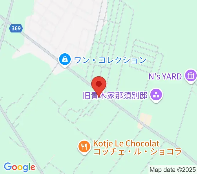 フードリエサッカーフィールド青木の地図