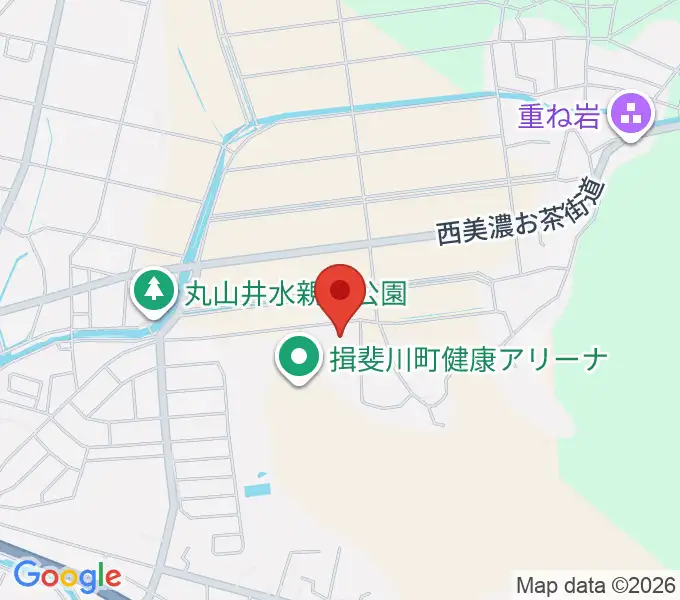 揖斐川歴史民俗資料館の地図