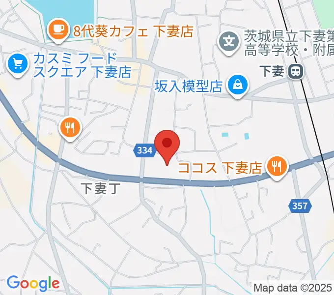 粉クリ・ドームしもつまの地図
