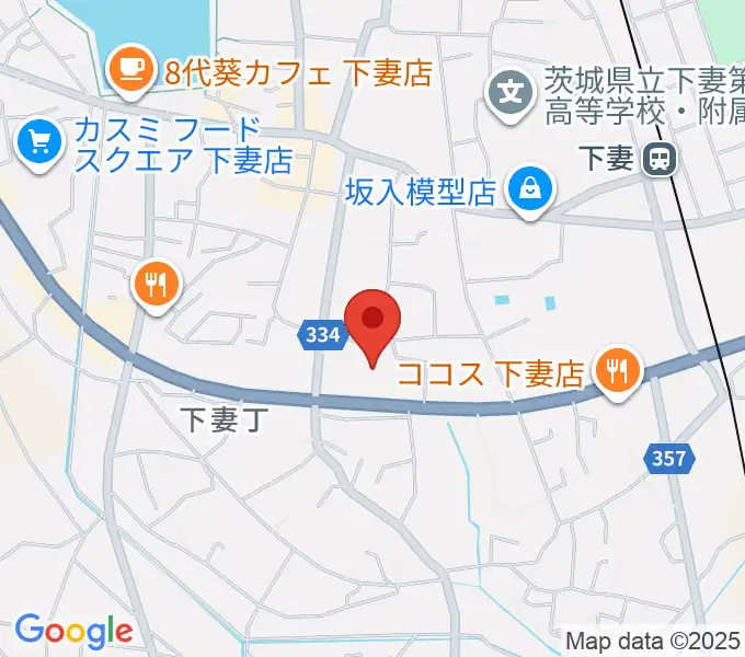 粉クリ・ドームしもつまの地図