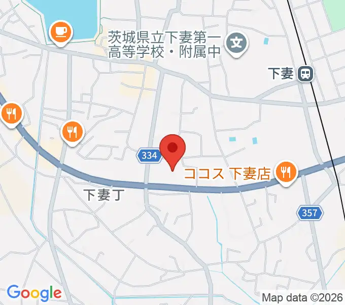 粉クリ・ドームしもつまの地図