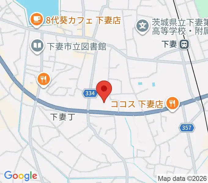 粉クリ・ドームしもつまの地図