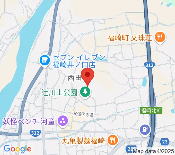福崎町立柳田國男・松岡家記念館の地図