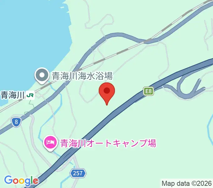 柏崎コレクションビレッジの地図