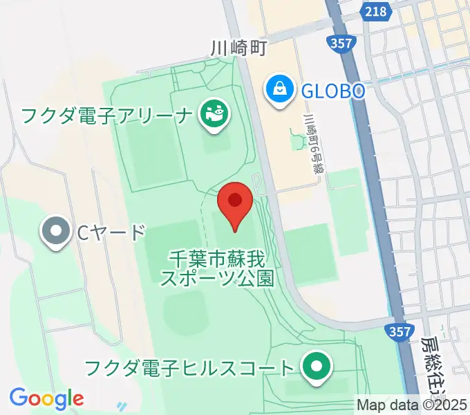 フクダ電子スクエアの地図
