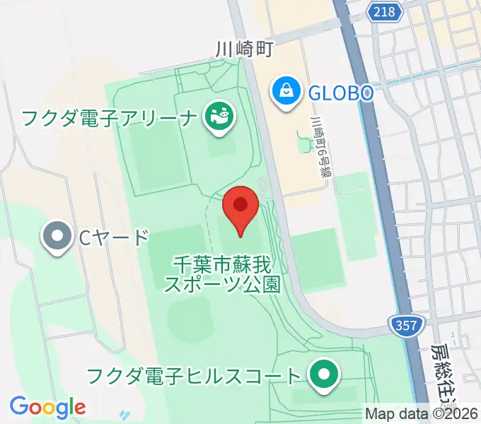 フクダ電子スクエアの地図