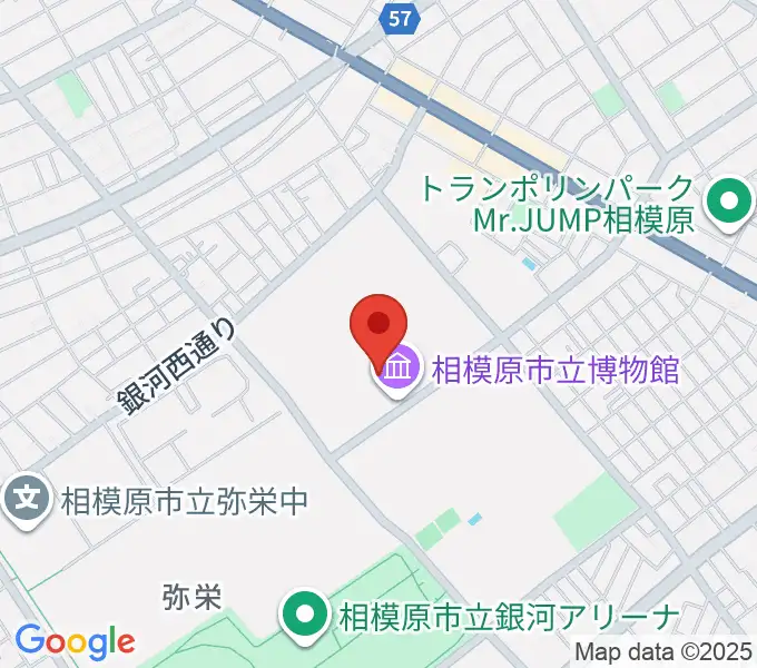 相模原市立博物館の地図