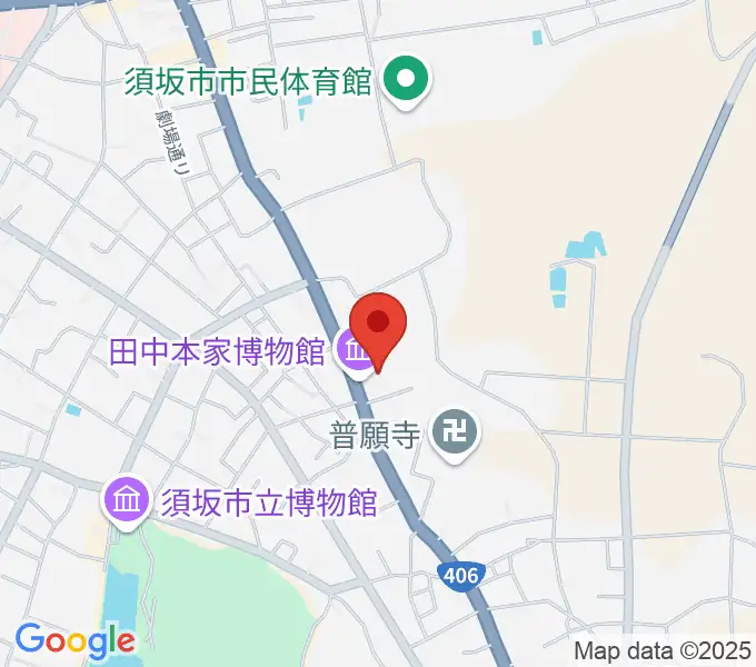 豪商の館 田中本家博物館の地図