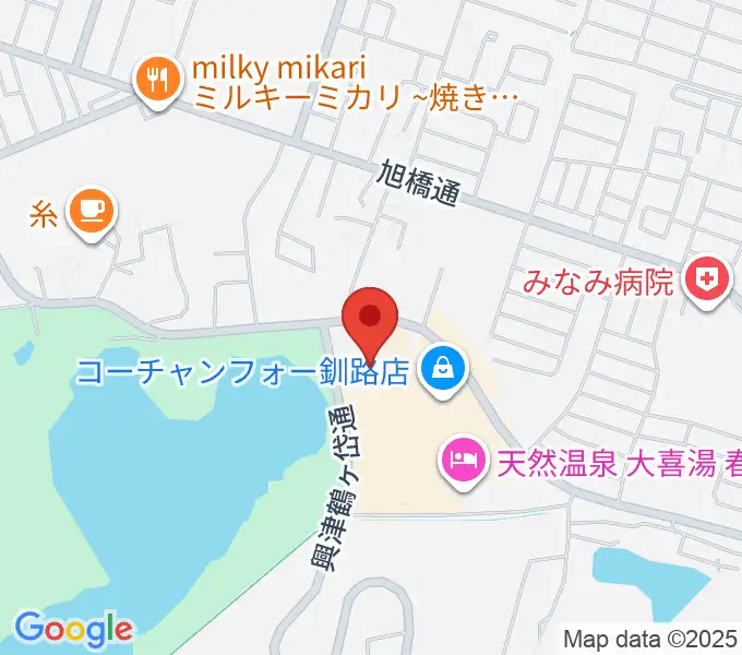 Nisshoアイスアリーナの地図