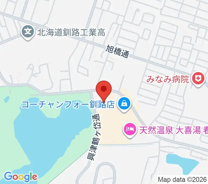 Nisshoアイスアリーナの地図