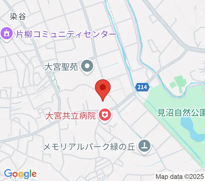 旧坂東家住宅見沼くらしっく館の地図
