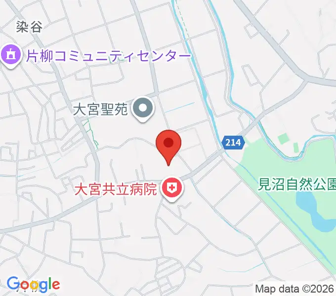 旧坂東家住宅見沼くらしっく館の地図