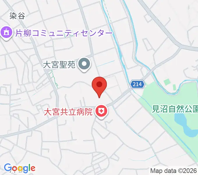 旧坂東家住宅見沼くらしっく館の地図
