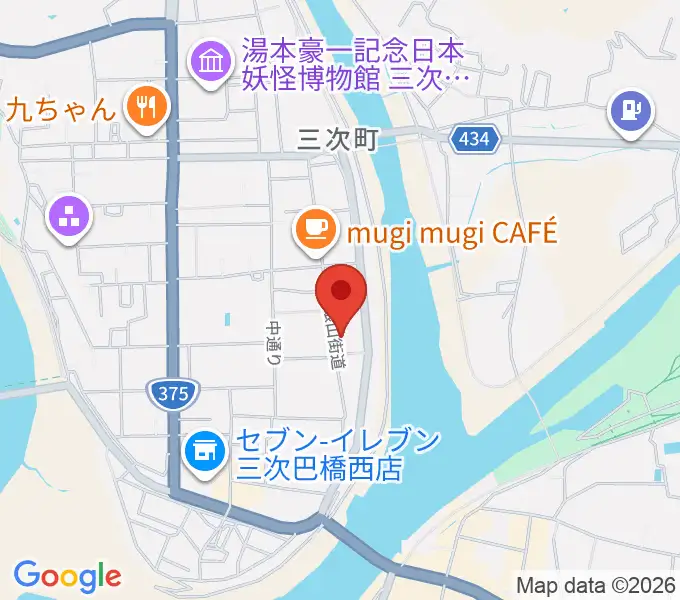 辻村寿三郎人形館の地図