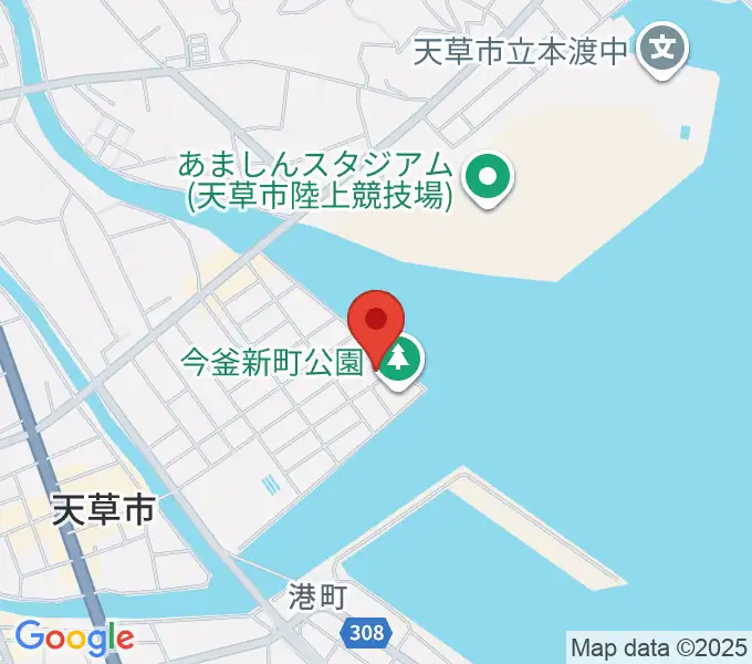 天草市立本渡歴史民俗資料館の地図