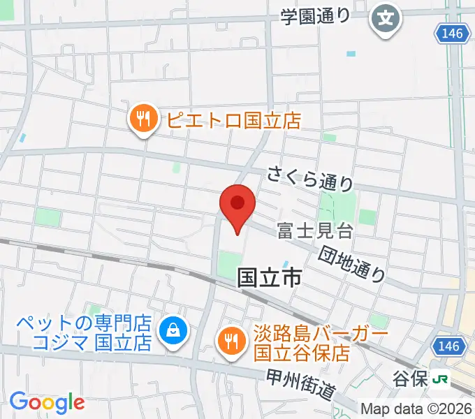 FSXアリーナの地図