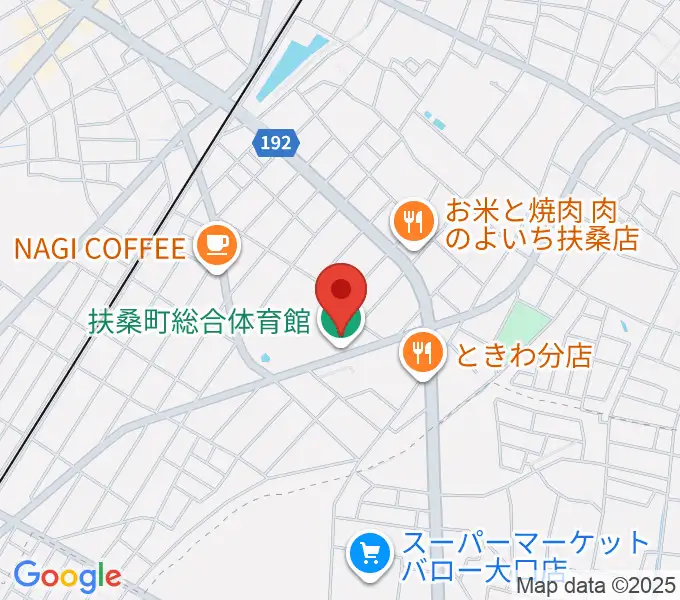 扶桑町総合体育館～免疫ケアで健康習慣を～の地図