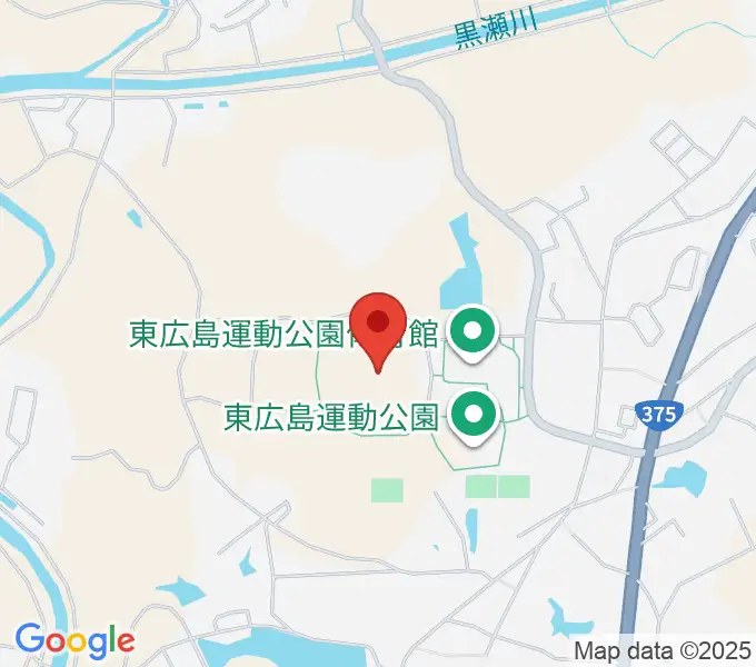 創建ホーム東広島スポーツパークの地図