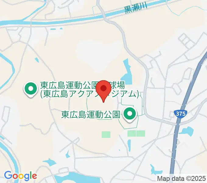 創建ホーム東広島スポーツパークの地図
