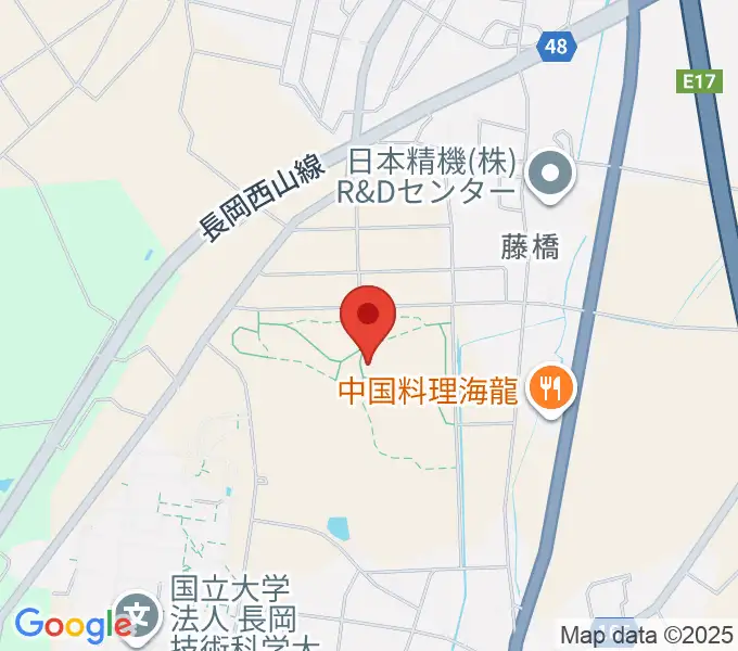 藤橋歴史の広場の地図