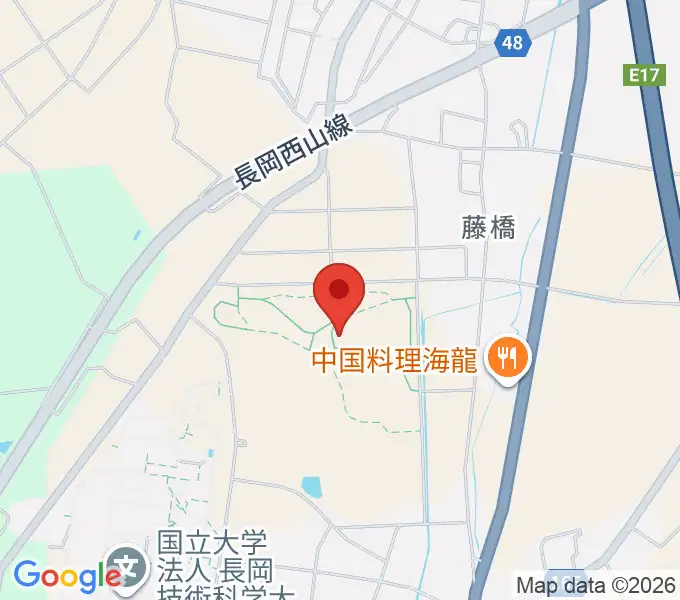 藤橋歴史の広場の地図