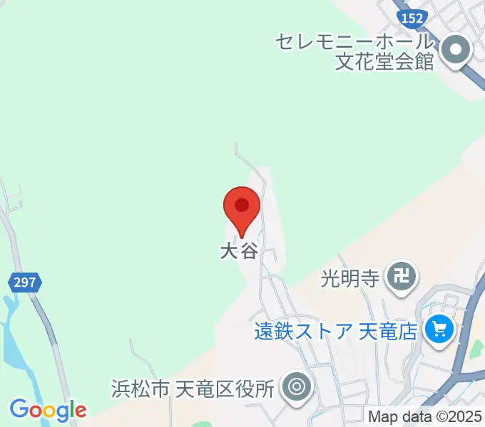 内山真龍資料館の地図