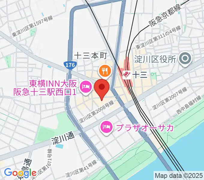 第七藝術劇場の地図