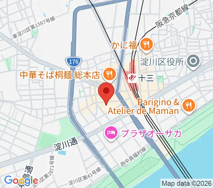 第七藝術劇場の地図