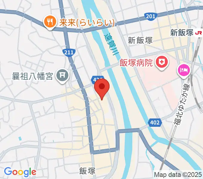 飯塚セントラル劇場の地図