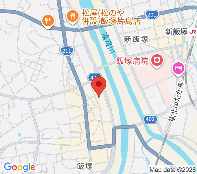 飯塚セントラル劇場の地図