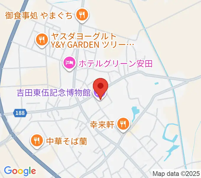 吉田東伍記念博物館の地図