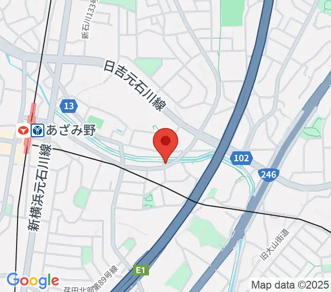 アイランドスタジオ33の地図