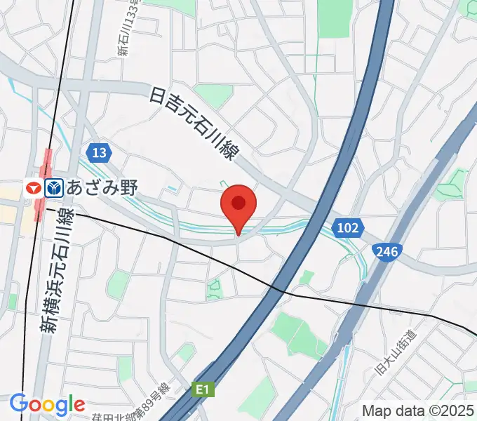 アイランドスタジオ33の地図