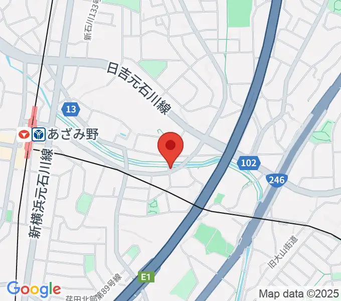 アイランドスタジオ33の地図