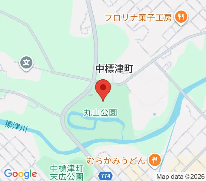 中標津町郷土館の地図